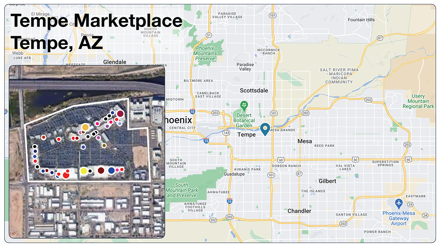 Tempe Marketplace mobile data